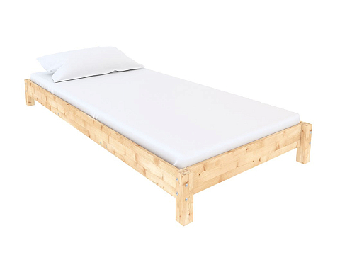 Кровать 80х200 Happy - Односпальная кровать из массива сосны.