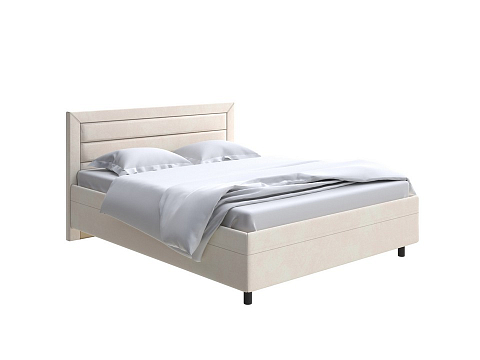 Кровать 180х200 Next Life 2 - Cтильная модель в стиле минимализм с горизонтальными строчками