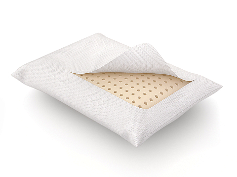 Подушка из латекса Comfort Maxi - Подушка классической формы из перфорированного латекса. 