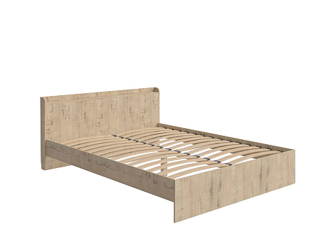 Кровать 140х200 Bord - Кровать из ЛДСП в минималистичном стиле.
